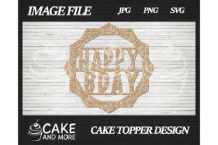Download Happy Birthday Cake Topper - Premium Resources